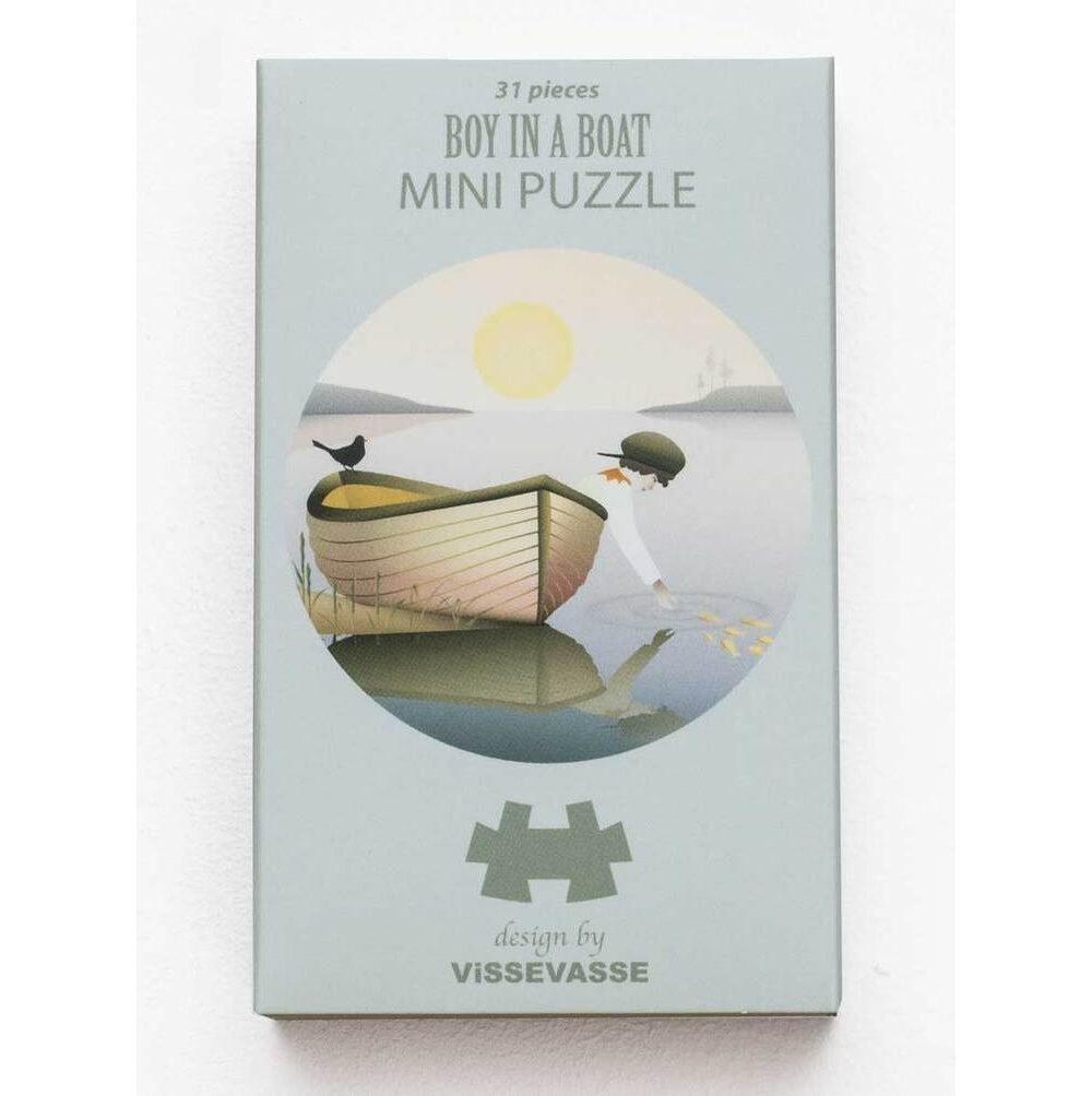Minipuzzle Boy in a boat2