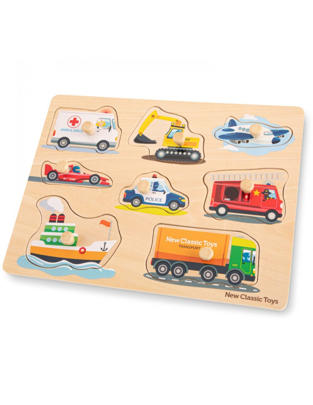 peg puzzle transport 8 pieces