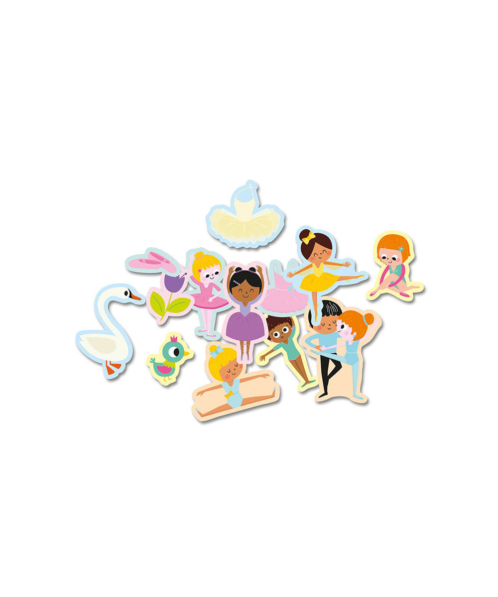 Alternative view of ΑUΖΟU. My First Pouch of Stickers - Dancers