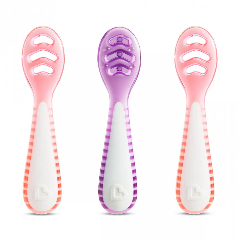 3pk gentle dip self feeding spoon pnk prp