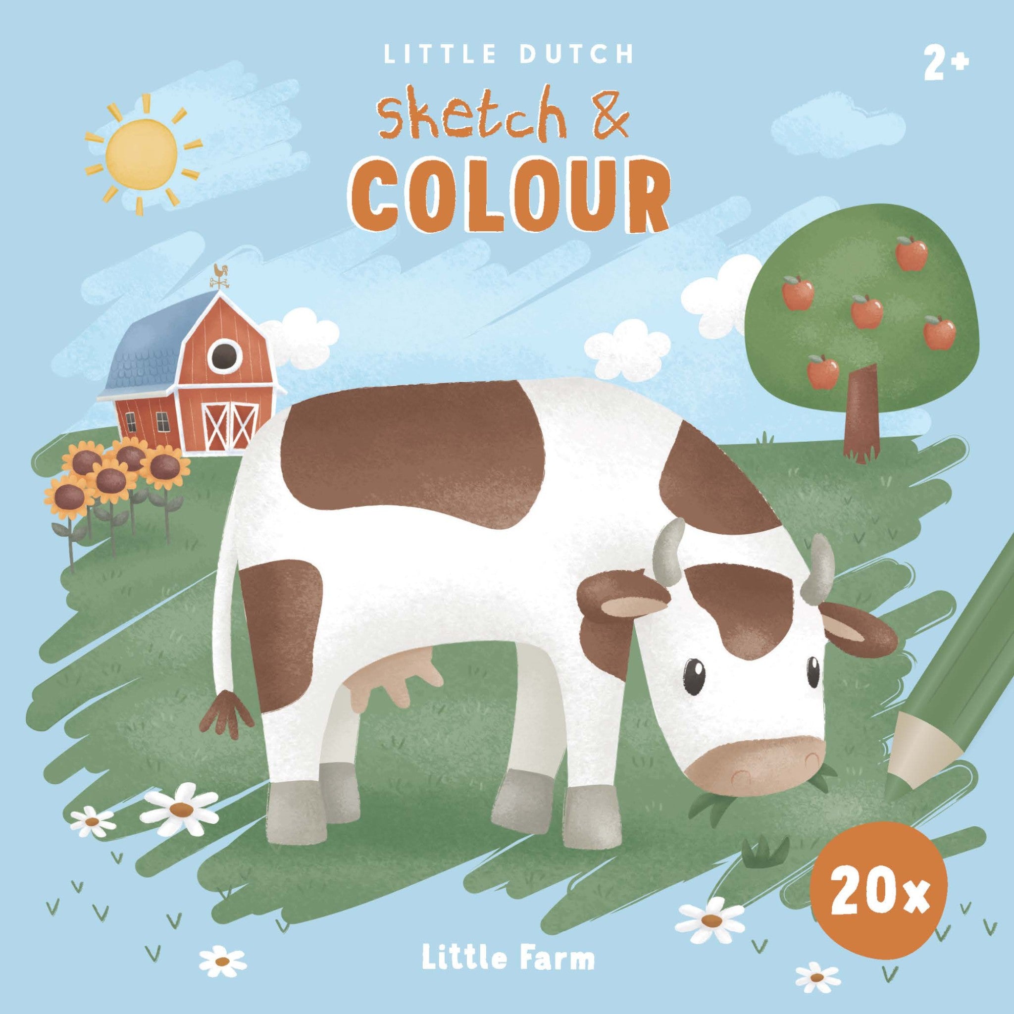 Little Dutch. Βιβλίο ζωγραφικής Little Farm