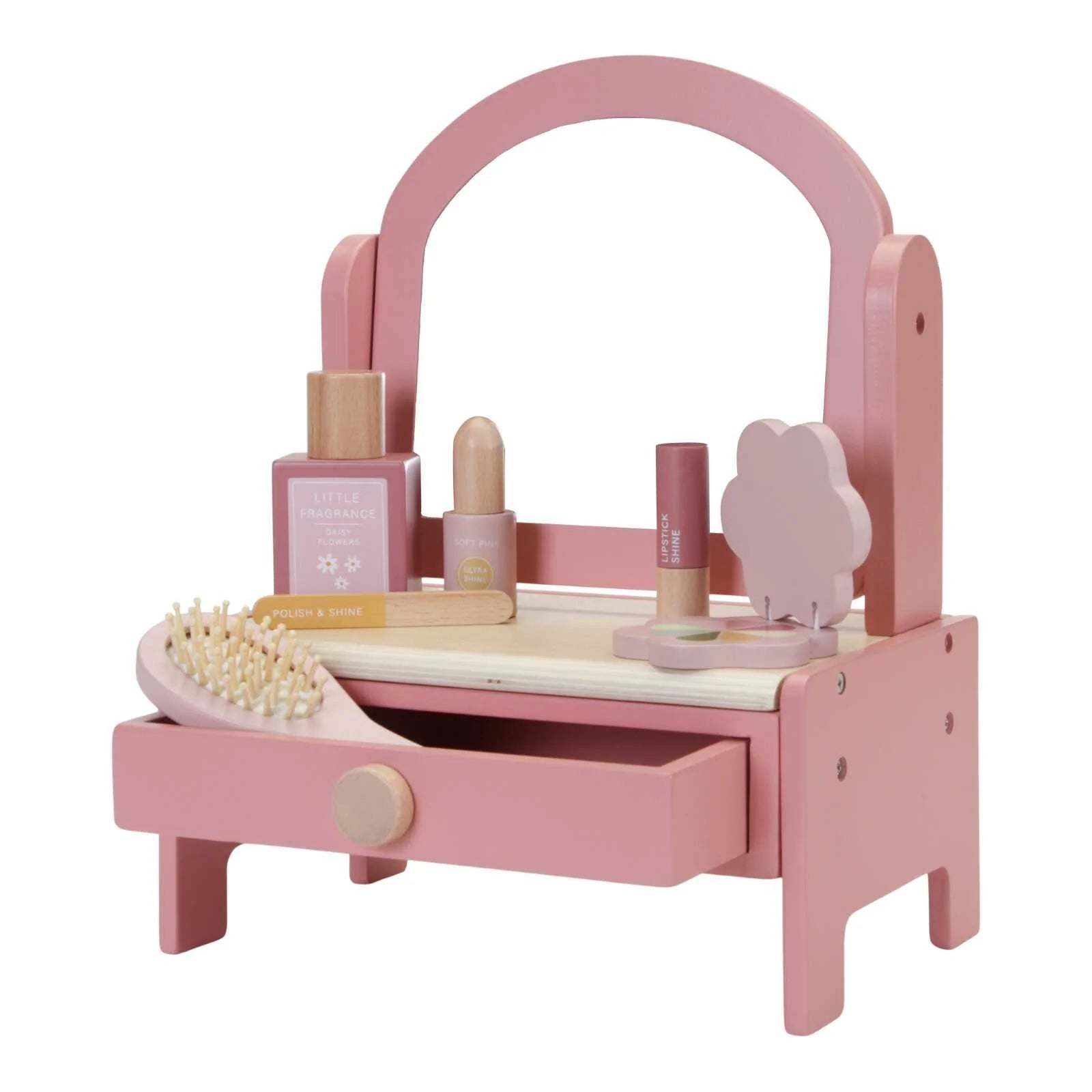 Little Dutch. Boudoir με ξύλινα αξεσουάρ.